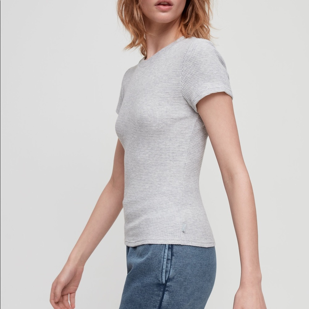 Aritzia thermal baby tee